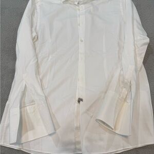 Classic White Men's Shirt